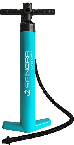 Spinera SUP & Kajak Handpumpen – Doppelhub & Power-Pumpen mit Manometer – Verschiedene Modelle & Volumen für aufblasbare Boards & Boote