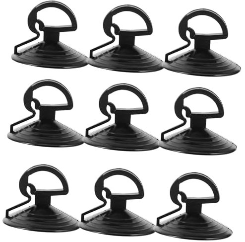 Cabilock Light Bulb Extractor Mini Suction Cup Tool for High Reach and Recessed Bulbs Portable Silicone Removable Design for Ceiling Light Maintenance 10pcs Black 35mm