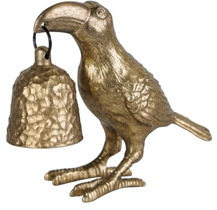 NIKKY HOME Gold Candle Snuffer, Vintage Bird Decor Candle Extinguisher, Decorative Metal Wick Flame Snuffer Candle Accessory
