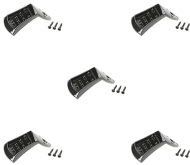 5 Satz Mandolinensaitenhalter Ersatz für 8 Saiten Mandoline Gitarre mit Schrauben