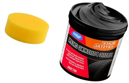 BUBEFSKD Pastas de reparación de caucho plástico para coche, quitaarañazos para neumáticos, luces, polaco interior, crema contra el envejecimiento
