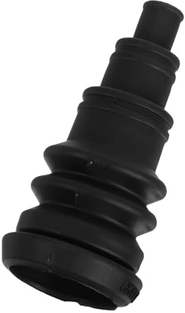 Lurrose Pasacables Goma para Vehículos y Cables, Anillo de Goma Negro para Orificios de 1-1/4 Pulg., Protege contra Bordes y Fugas