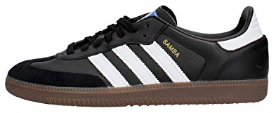 adidas Herren Samba Og Gymnastikschuhe, Schwarz (Negbás/Ftwbla/Gum5 000), 42 2/3 EU