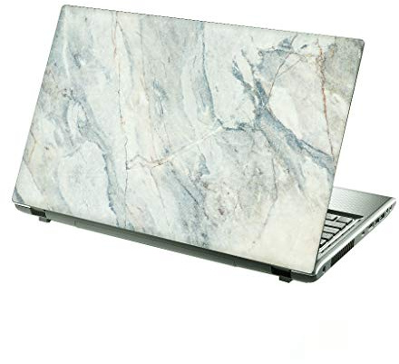 TaylorHe 13-14 inch Laptop Skin Vinyl Decal with Colorful Patterns and Leather Effect Laminate MADE IN England Marble Texture