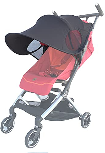 50+UPF Sunshade Extension Compatible with GB Pockit+ All City,Sun Visor UV Protect for Baby Stroller,Baby Stroller Summer Accessories, SUN002