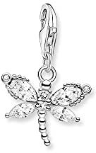 THOMAS SABO Charm-Anhänger Libelle silber Recyceltes 925 Silber