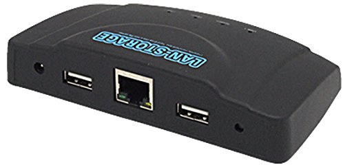 Ruilogod EU-Plug AC100-240V Media LAN-Speicher FTP Download USB-Drucker-Server