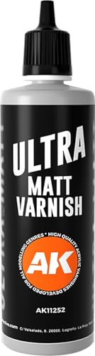 AK Interactive - Ultra Matt Varnish 100ml - AK11252, Transparent