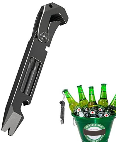 Pry Bar, Small Pry Bar Light Weight Titanium, Titanium Carry- Pocket Crowbar Screwdriver Wrenches Tool Boxes Opener Bottles Opener
