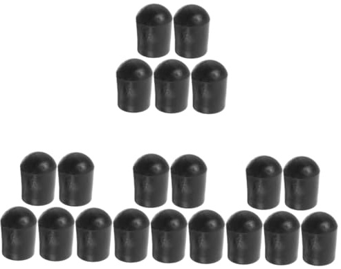 Toyvian 20 Stück Cello Zubehör Kontrabass Stachelstopper Bass Stachelschutz Stachel Gummipolsterschutz Für Kontrabass Stachel Kontrabassteil Praktischer Bass Stachel Bass Endnadel