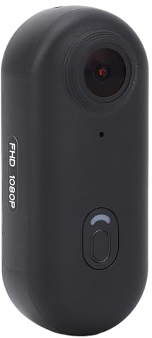 Garsent Small Action Camera, 1080P HD Body Camera, Motorcycle Dash Cam Wearable Camcorder for Daily Records, Easy to Use with Back Clip, for Traveling Cycling Bodycam