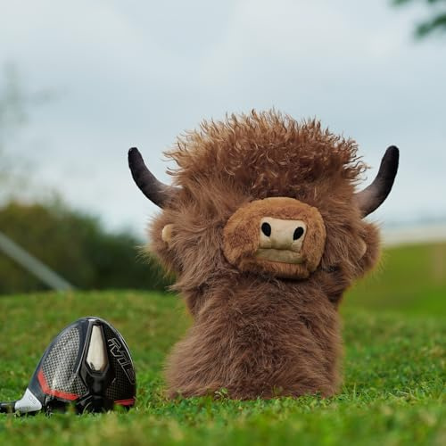 mytag Schlägerhaube mit Tiermotiven, Ultra Premium Plüsch, lustiger | Golfschlägerüberzug in Tour-Qualität, lange Sockenschutz