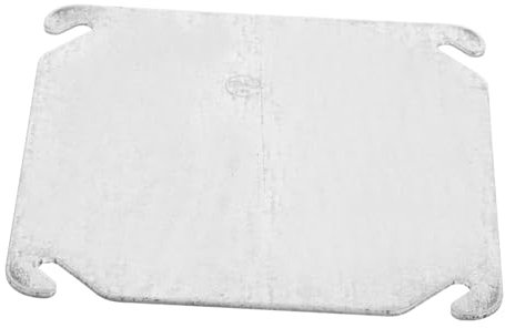 HOMSFOU Placca Per Interruttore Decorativa Zincata Copertura Per Elettrica Quadrata Copertura Muro Infrangibile Per Scatole Vuote