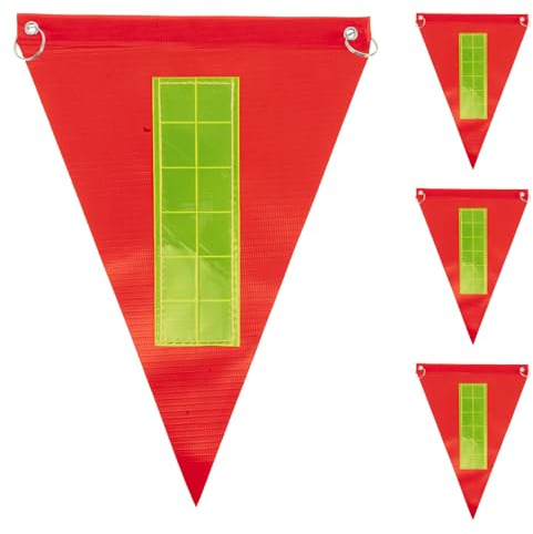 BESTonZON 4 Banderines Reflectantes para Patinete Y Bicicleta Banderín De Verano para Bicicleta Accesorios De Ciclismo Banderín De Seguridad Infantil De Alta