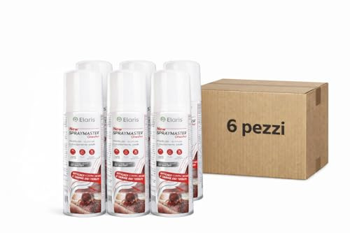 Ossian New Spaymaster One Shot 150 ml Deltametrina Tetrametrina | Spray Automatico Totale | Azione Abbattente e Snidante | Per Mosche Zanzare Scarafaggi | Ambienti fino a 100 m³ (6)