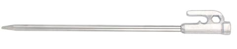 LIGHTAOTAO 2 Stück 30cm Zeltheringe aus Edelstahl Robuste und Leicht zu Bedienende Zeltpflöcke für Camping und Gras für Wohnwagen Markise und Outdoor Zubehör
