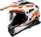 LS2 casco de motocross Pioneer II Namib white orange L