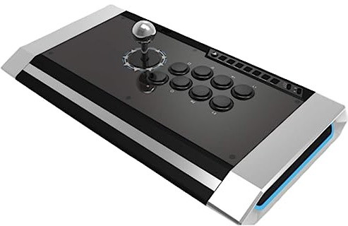 Qanba Obsidian USB Joystick for PlayStation 4 and PlayStation 3 and PC (Fighting Stick) Officially Licensed Sony Product
