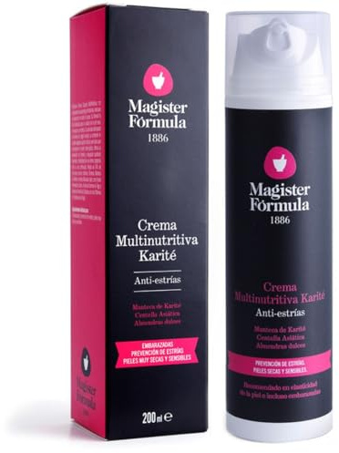 Anti-Dehnungsstreifen Creme 200 ml | Shea Butter | Körper, Arme, Beine | Bekämpft Dehnungsstreifen in der Schwangerschaft, Pubertät und Gewichtsveränderungen | Nährstoffreich und feuchtigkeitsspendend