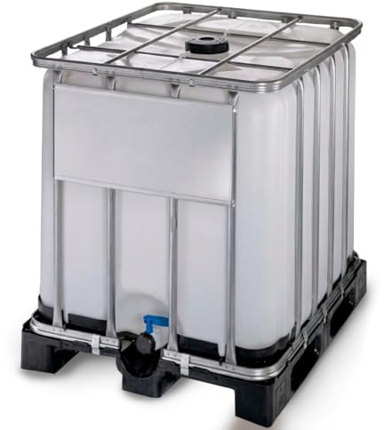 Werit Réservoir Conteneur 600 litres avec palette en plastique