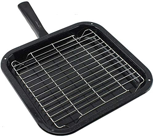 Find A Spare 285mm x 275mm Universal Oven Grill Tray Rack Pan Assembly for Boats Caravans Mobile Homes Small Appliances