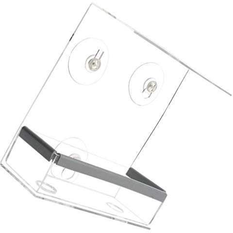 POPETPOP Mangeoire à oiseaux en plastique à suspendre - Distributeur d'eau de graines - Gamelles avec ventouse pour oiseaux sauvages, pinsons, bleuets, jardin, cour