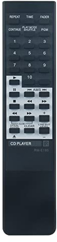 VINABTY RM-E195 Replacement Remote Control Compatible with Sony CD Audio Disc DVD Recorder remote RME195 CDP227 228ESD 227ESD CDP-X33 CDP-790 CDP228 CD222 CDP333 CDP497 CDP-590 CD750 CDP-497 CDP-950