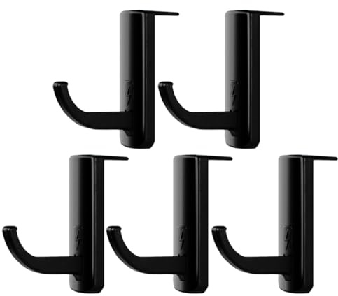 Angoily Support De Casque 15 Pièces Pour Moniteur De Bureau Construction En Plastique Robuste