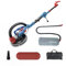 FANZTOOL Trockenbauschleifer 750W mit Integriertem Staubsauger, Ø 225 mm, bis 120° Neigbarer Schleifkopf,1,9m Teleskopierbar,Wand & Deckenschleifer inkl. 12 Schleifscheiben & LED-Arbeitsleuchte