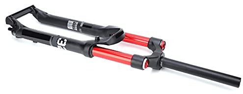 RiToEasysports Fourche Avant pour VTT - Double Chambre à air - Fourche Avant pour vélo de 27, 5, par défaut