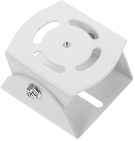 ETHZZLE Aluminum Alloy Baby Monitor Clamp Explosion-proof Universal Joint Camera Bracket Suitable for Security and Systems White