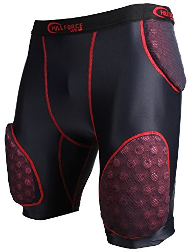 Full Force American Football vuxen 5 Pad underbyxor, underdragsbyxor Thunder Pro Flex svart M