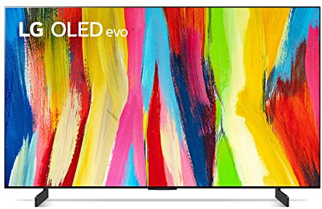 LG C2 Series 42-Inch Class OLED evo Smart TV OLED42C2PUA, 2022 - AI-Powered 4K TV, Alexa Built-in