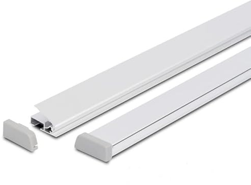 Generisch Alu Posterschiene Posterleiste Klapprahmen Klemmschiene Plakathalter (Breite: 40 cm)