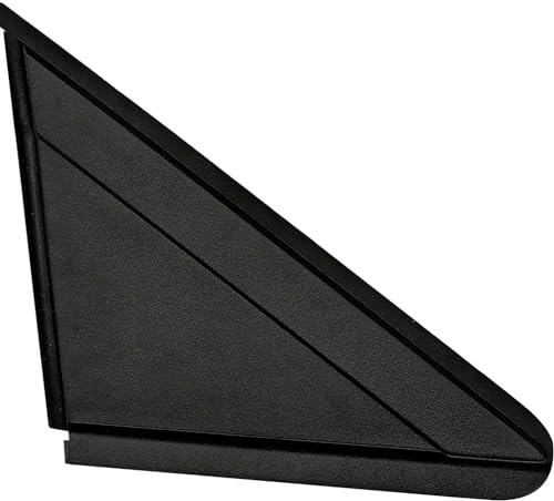 Fexhull Passenger Mirror Flag Applique Panel Fit for Dodge Grand Caravan 2008-2019 and Chrysler Town&Country 2008-2019 and Ram C/V 2012-2015, View Mirror Triangle Trim #1AN68RXFAA,1AN68RXFAB