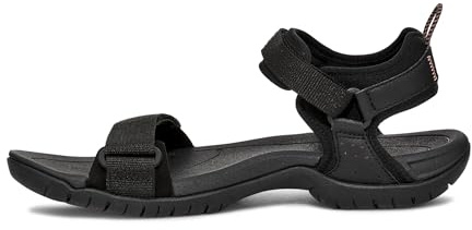 Teva Aliciela Sandal för kvinnor, Svart, 42 EU