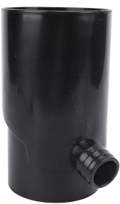 Rain Barrel Diverter Kit, Rainwater Catching System Redirects Water into Rain Barrel 10 cm Rain Gutter Diverter Rainwater Collection System for Irrigation Systems Aquariums, black, #711