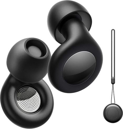 Silicone Earplugs Hearing Protections Noise Cancelling Ear Plugs with Storage Case for Work Study Sleep Construction Comfortable Noise Cancelling Earplugs
