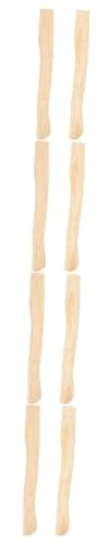STOBAZA 8 Stck. Teiliges Holzgriff Ersatz Robust Natürlicher Beilgriff Kompatibel Vielseitig für Holzfäller Survival Outdoor Äxte