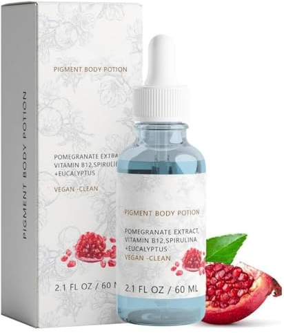 Trattamento pigmentazione corpo, siero leggero per cicatrici, trattamento cicatrici corpo, siero viso a rapido assorbimento, unguento per la rimozione degli estratti di melograno (60 ml/2.1 oz)