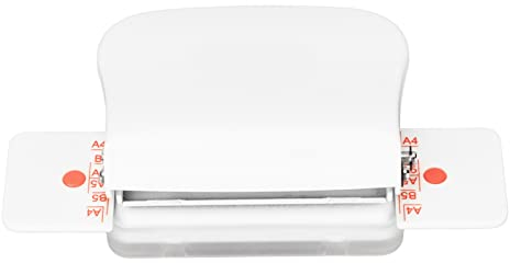 Bindemaschine, Manuelle Bindemaschinen, Mehrzweck 6 Loch Cinch Buchbindemaschine für das Heimbüro, Kammbindemaschine, Buchmacher, für Briefgröße, A4, A5 oder Kleinere