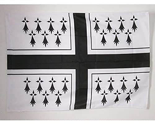 Marine Bretagne - Nautique Breton 90X150Cm Drapeau De Noël Ésistantes À La Décoloration Drapeaux De Vacances Supérieure Grand Drapeau Décoration Pour Porche Chambre À Coucher Bureaux