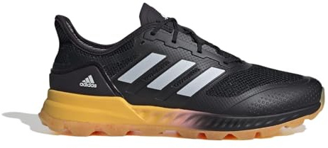 adidas Scarpe da hockey da uomo 2.1, Nero arancione, 42 EU
