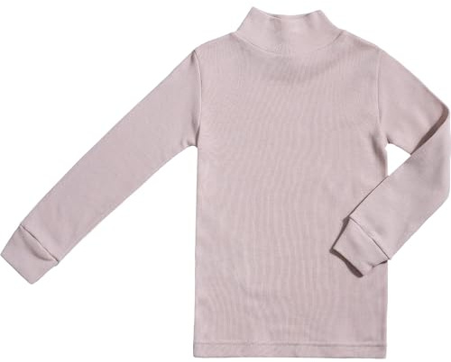 BABIDU Punt NOU Camiseta Interior Niños Unisex Cuello Medio Alto Semicisne, Ropa Interior para Niño Y Niña Unisex Canottiera Unisex - Bambini e Ragazzi
