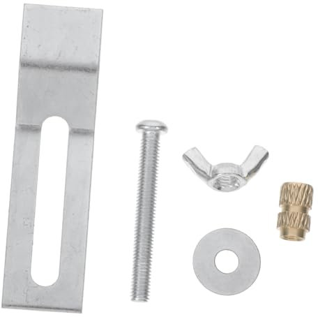 Homoyoyo 1ensemble Supports De Fixation Pour Évier Sous Plan Clips Métalliques Robustes Pour Évier De Cuisine Salle De Bain Accessoires De Montage De Lavabo Cuivre Et