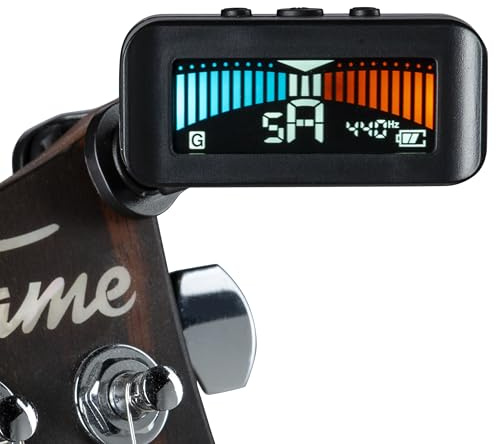 Fame 800C Clip-on Tuner - Stimmgerät für Gitarren