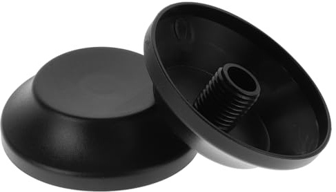 VICASKY 2Pcs Replacement Umbrella Tip Caps Protective Covers for Sun Umbrellas Durable Plastic Umbrella Tops for Preventing Scratches Dents Fits Pole Handle Umbrellas