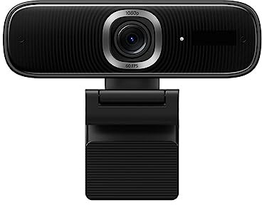 VXDEFP Webcam Cámara Web Cámara Web Full HD, Enfoque automático de Encuadre, cámara Web Mini cámara 1080p con micrófonos con cancelación de Ruido for conferencias