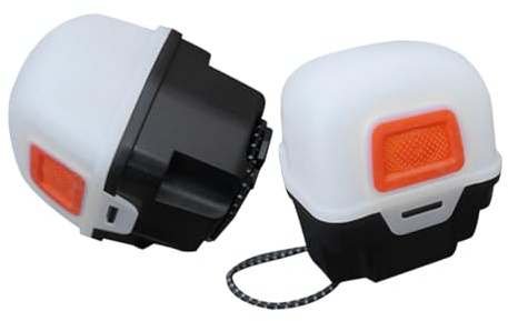 TOPBATHY 2pcs Portable Camping Headlight Case Plastic Gear Box for Outdoor Hiking Climbing Running Light Storage Container