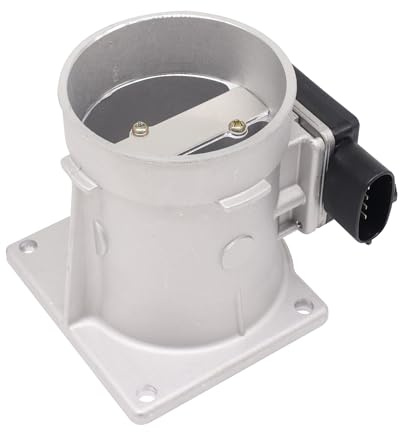 HiSport F4UZ12B579A Mass Air Flow Sensor MAF Sensor - Compatible with Ford Bronco E-150 E-250 E-350 F-150 F-250 F-350 Replaces F5UZ12B579AARM F5UF12B579AA
